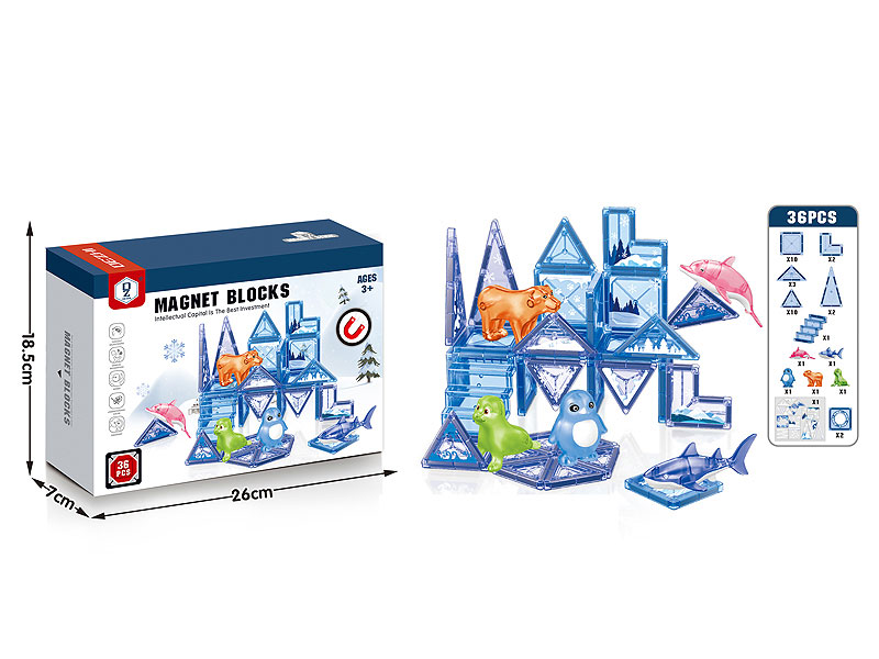 Magnetism Block(36PCS) toys