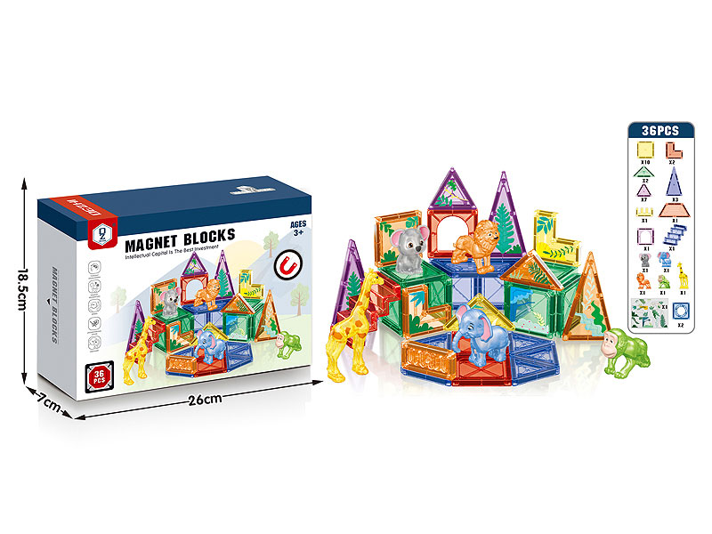 Magnetism Block(36PCS) toys