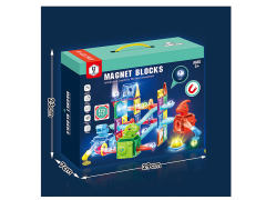 Magnetism Block W/L(123PCS) toys