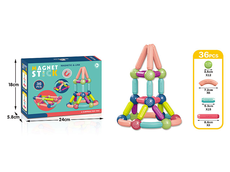 Magnetic Block(36PCS) toys