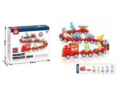 Magnetic Dinosaur Train(21PCS) toys
