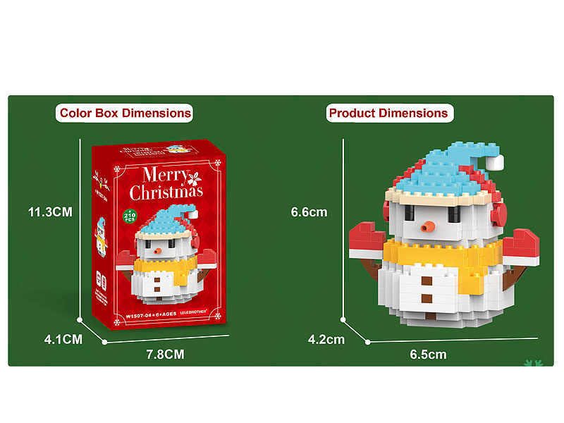 Blocks (210PCS) toys