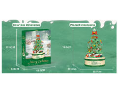 Building Block Music Box W/L(683PCS) toys