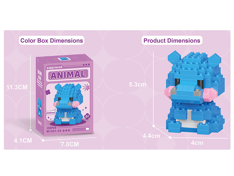 Blocks(155PCS) toys