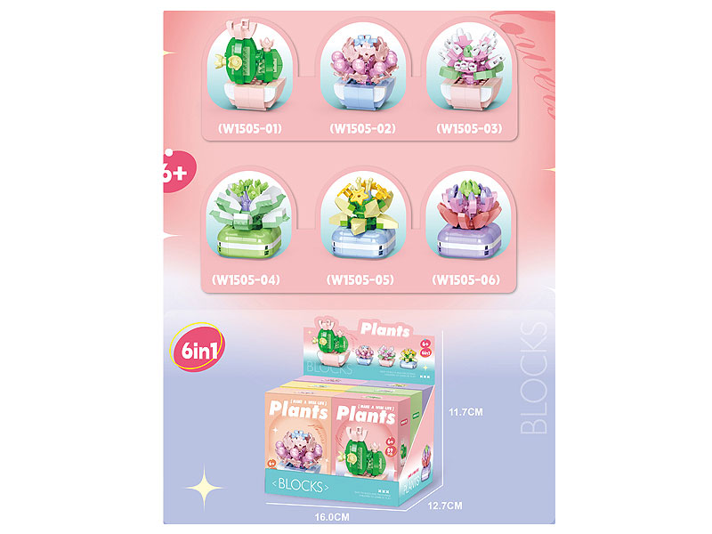 Blocks(6in1) toys