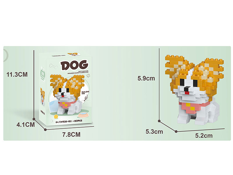 Blocks (183PCS) toys