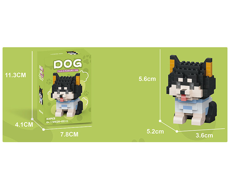 Blocks (164PCS) toys