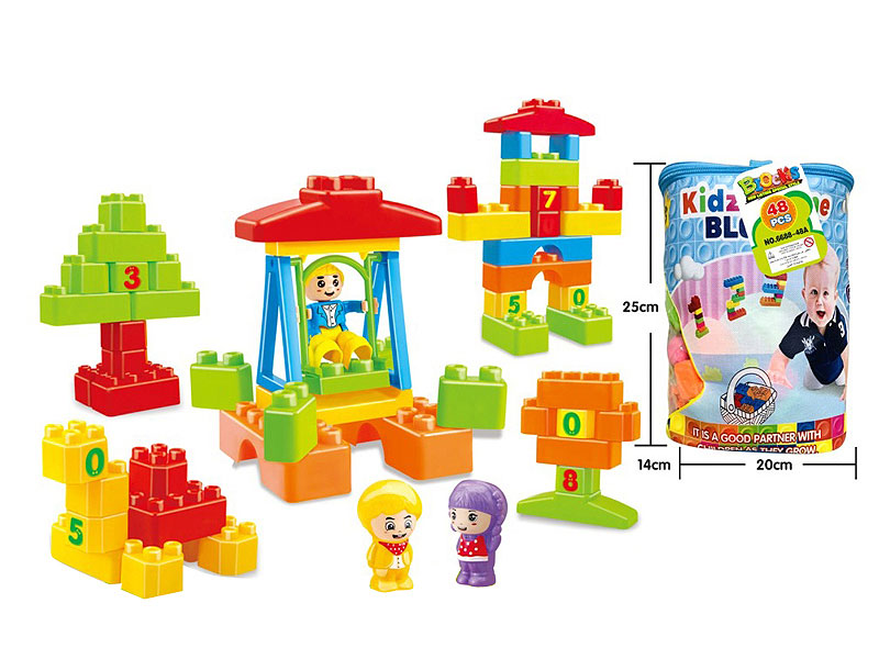 Blocks(48PCS) toys