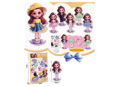 Magnetic Dress up Baby toys