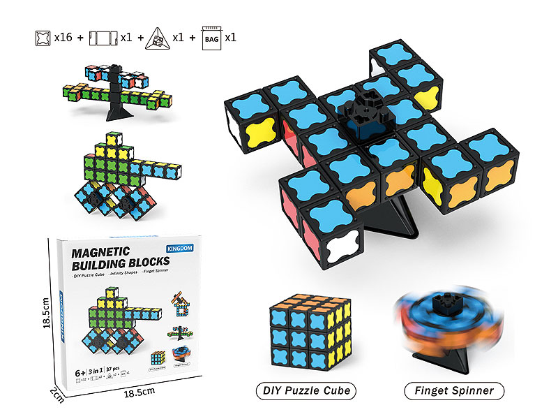 Magnetism Block(16pcs) toys