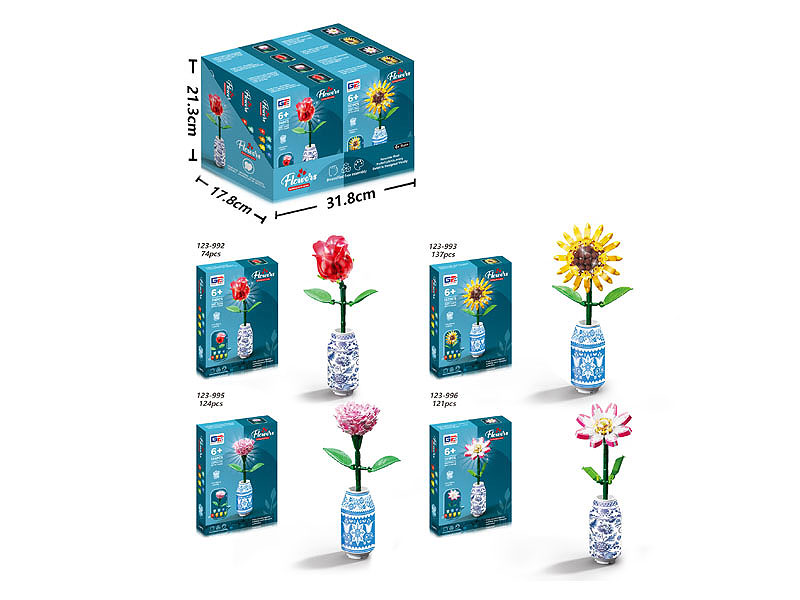 Blocks W/L(8in1) toys