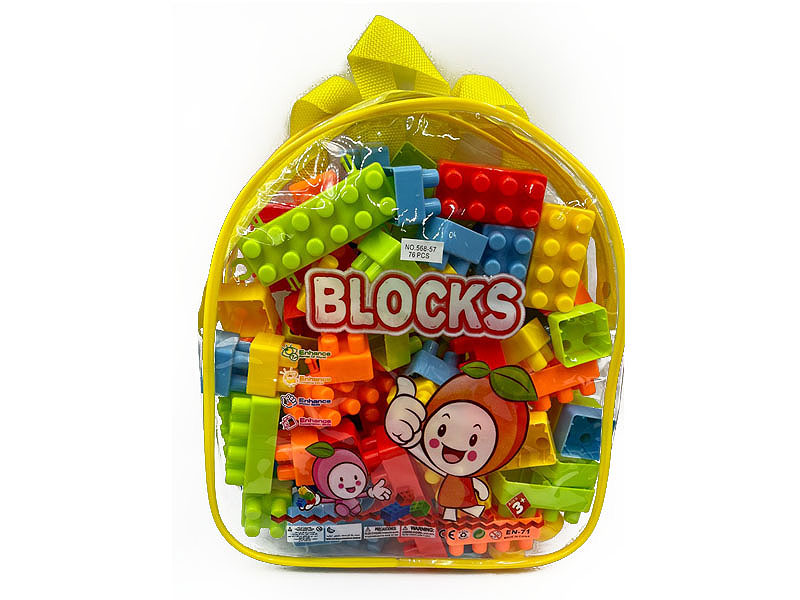 Blocks(76PCS) toys