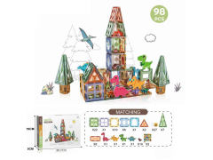 Magnetic Blocks(98PCS) toys