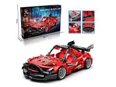 Building Block Return Car toys