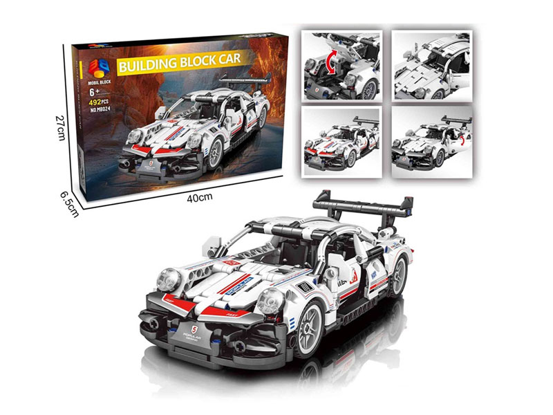 Building Block Return Car(492PCS) toys