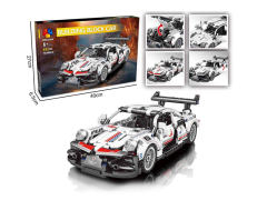 Building Block Return Car(492PCS) toys