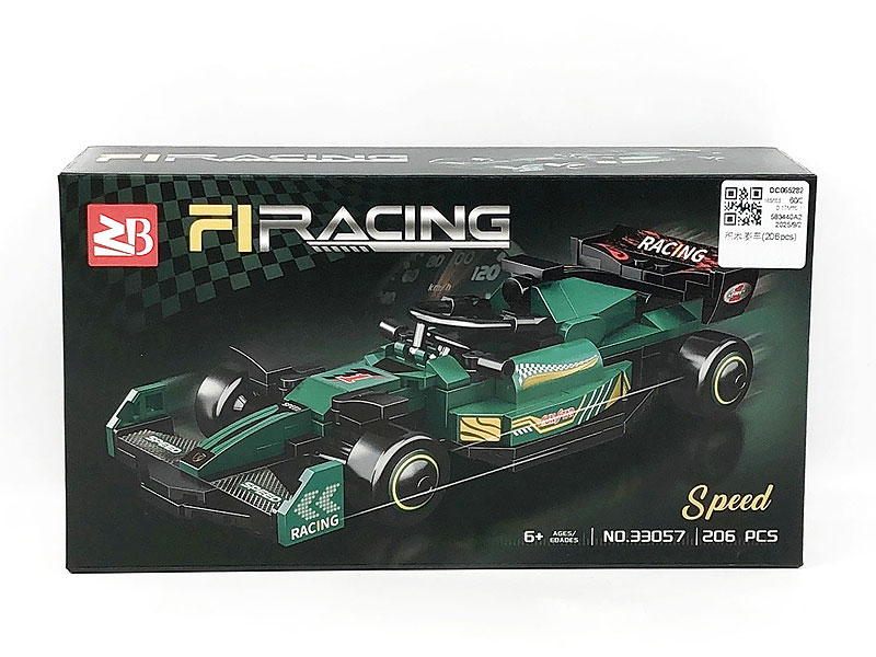 Block Racing Car(206pcs) toys