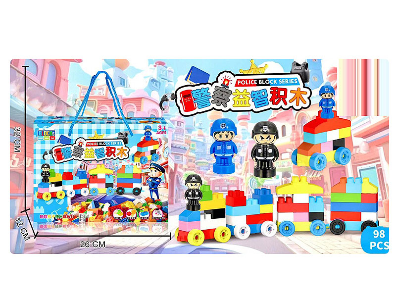 Blocks(98PCS) toys