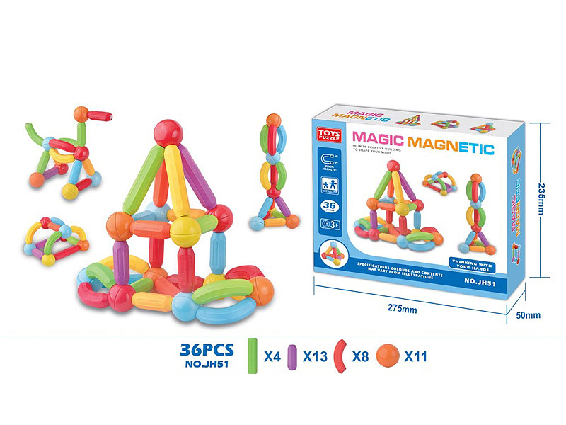 Magnetic Stick(36pcs) toys