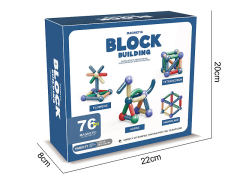 Magnetic Block(76pcs) toys
