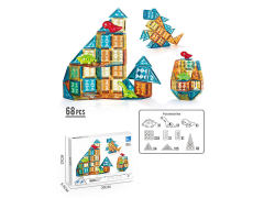 Magnetism Blocks(68PCS) toys