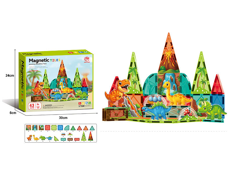 7.5CM Magnetism Block(43PCS) toys