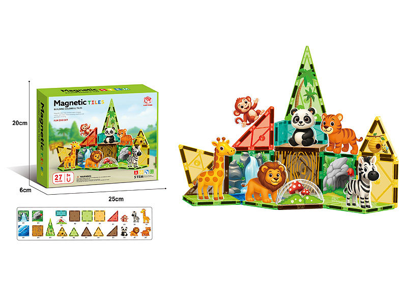 7.5CM Magnetism Block(27PCS) toys