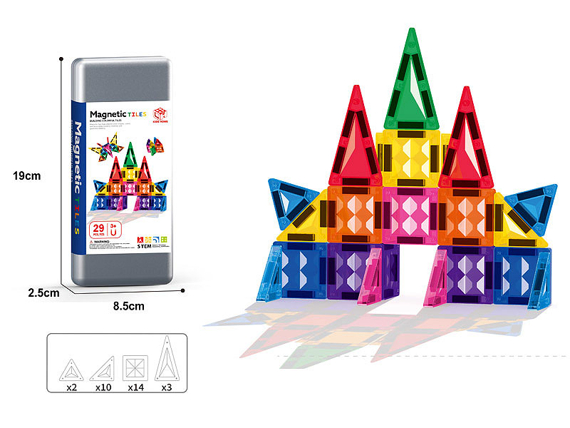 3.75CM Magnetism Block(29PCS) toys