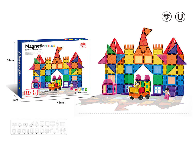 7.5CM Magnetism Block(112PCS) toys