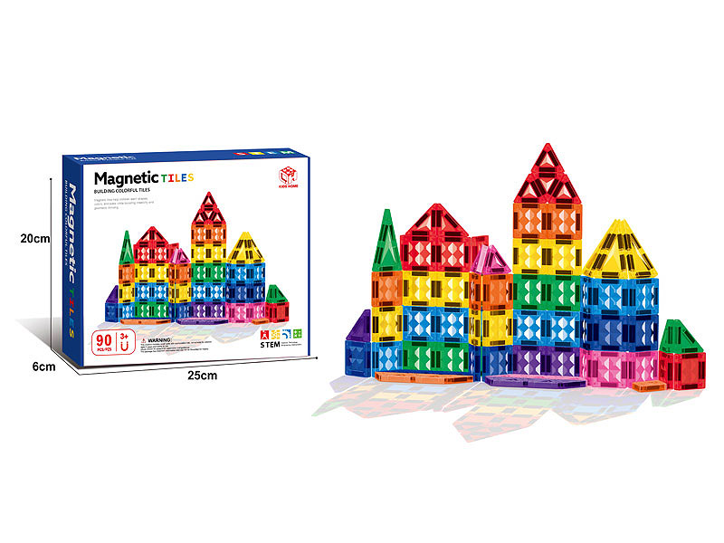 3.75CM Magnetism Block(90PCS) toys