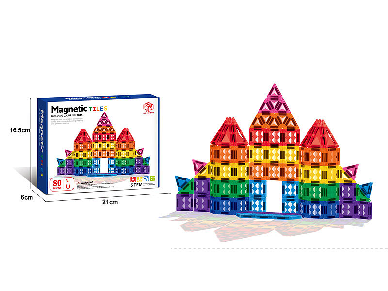 3.75CM Magnetism Block(80PCS) toys