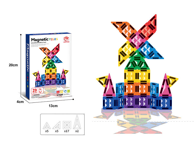 3.75CM Magnetism Block(29PCS) toys