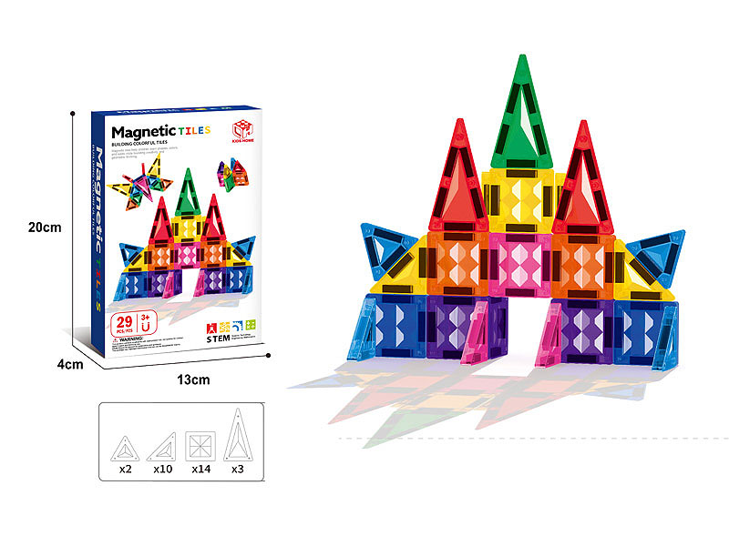 3.75CM Magnetism Block(29PCS) toys
