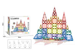 7.5CM Magnetism Block(79PCS) toys