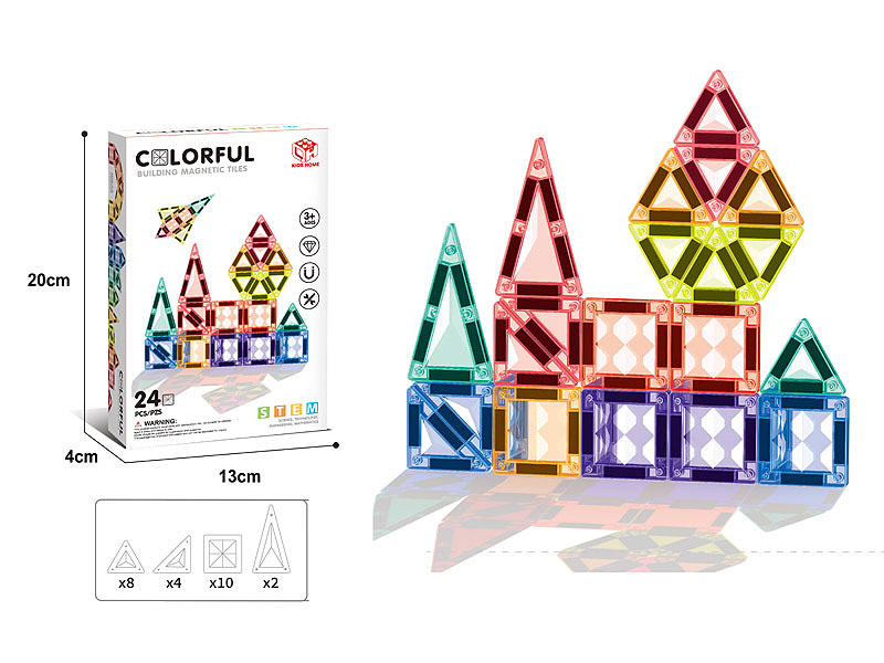 3.75CM Magnetism Block(24PCS) toys