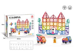 7.5CM Magnetism Block(93PCS) toys