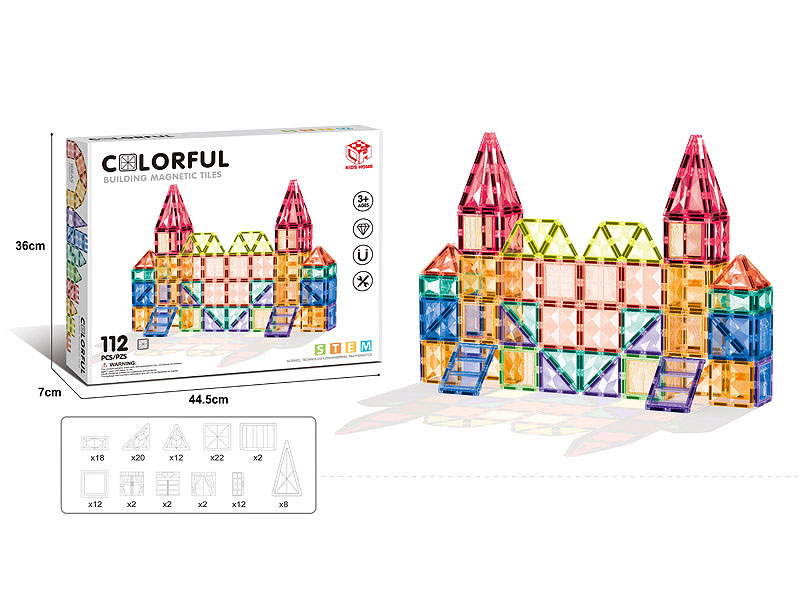 7.5CM Magnetism Block(112PCS) toys