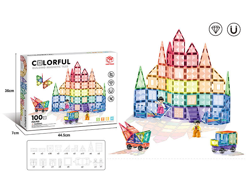 7.5CM Magnetism Block(100PCS) toys