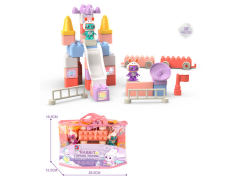 太空萌兔积木（38pcs）