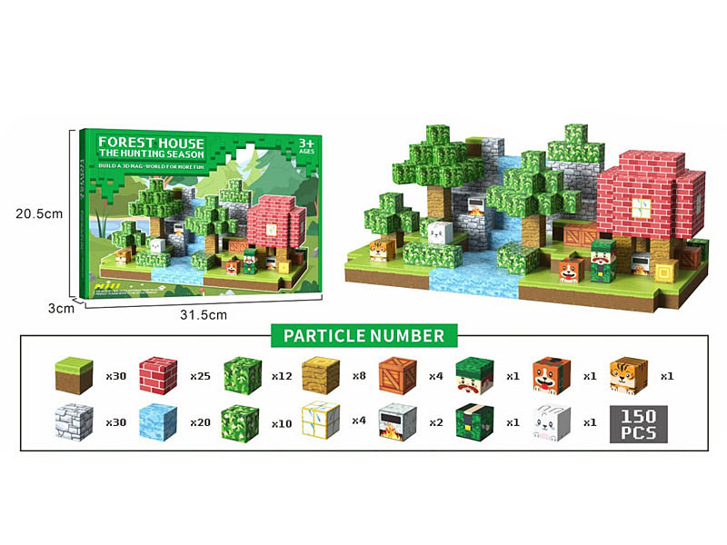 Magnetism Block(150pcs) toys