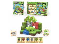 森林动物配对磁力磁力方块积木(41pcs)