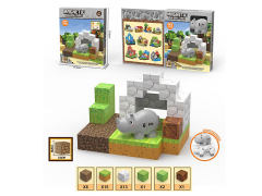 森林动物配对磁力磁力方块积木(41pcs)