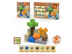 森林动物配对磁力磁力方块积木(41pcs)