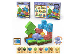 森林动物配对磁力方块积木(41pcs)