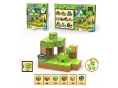 森林动物配对磁力方块积木(41pcs)