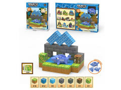 森林动物配对磁力方块积木(39pcs)