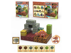 森林动物配对磁力方块积木(40pcs)