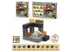 森林动物配对磁力方块积木(41pcs)