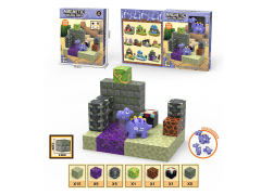 森林动物配对磁力方块积木(41pcs)