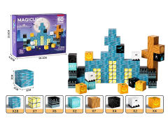 惊恐万圣节我的世界磁力积木(60pcs)